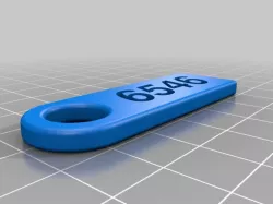 My Customized Personalized Key Chain
