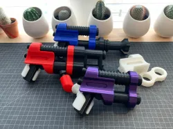 Oversized, LEGO Inspired, Modular Gun [EZ Print]