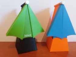 Paper Signals Umbrella
