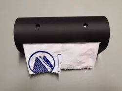 Parametric garbage bag dispenser