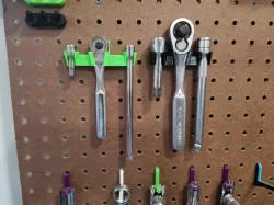Pegboard Socket Wrench and Extension holder