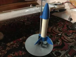 PVC schedule 40 1/2" Mini Rocket