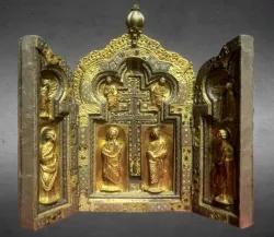 Reliquary triptych of the Holy Cross