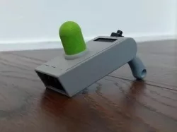 Rick and Morty LED Torch Portal Gun Keyring