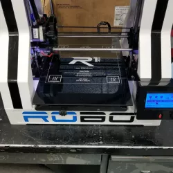Robo R1+ belt tensioning knob