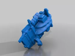 Robotech Tirol Anti-Gravity Planet Barge