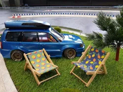 Roof box for rc car.