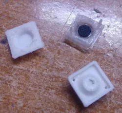 Silicone rubber dome switch casting mold
