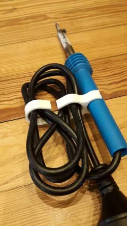 Solder pen cable holder