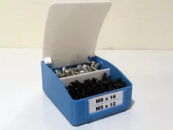 Storage Box with Hinged Lid