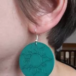 Sun Earrings / boucles d'oreilles Soleil