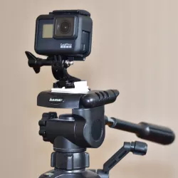 Tripod Plate with GoPro Mount