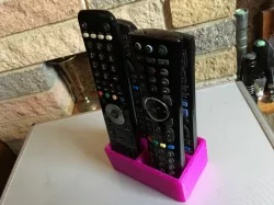 TV remote 4x (6x) holder/tidy/stand