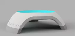 Vide poche design futuriste