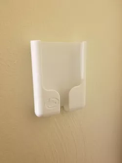 Wall phone holder