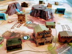 Western Legends: Buildings and Mesas