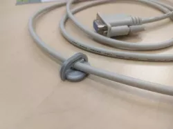 Wire or cable wall mount