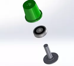 yarn spool holder for a sewing machine