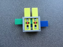 Zuse inspired Z1-Z2 logic gate demonstration set 