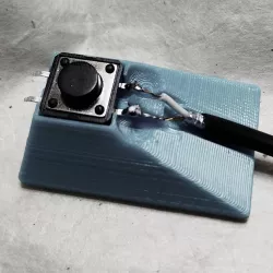 12 mm tact button solder jig