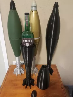 120mm Mortar Shell - Makersteve Style