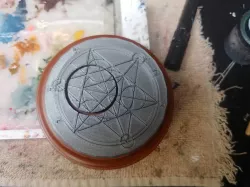 3 Inch Arcane Circle Display Base with 32mm Gaming Insert
