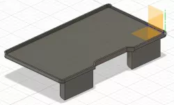 Adafruit NeoTrellis M4 case stand
