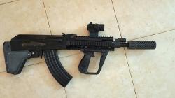 Airsoft AK bullpup conversion kit