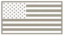 American Flag Stencils