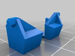Amiga A600 internal clips