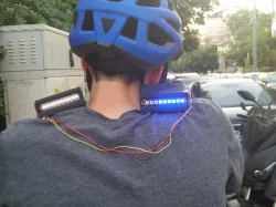 BackLit - Turn signal device