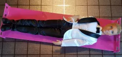 Barbie-sized doll single bed