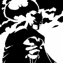 Batman stencil