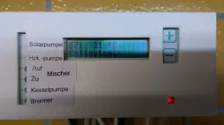 Bedien-sperre MR 211 Solarregelung