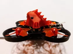 Beta85X / Trashcan Canopy w/ Camera Mount - Caddx EOS2 Beta75 Beta65 Mobula 7 Whoop