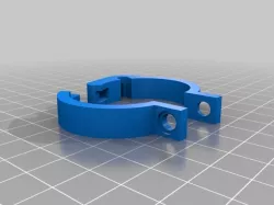 Bicycle shift cable holder (31,8mm frame)