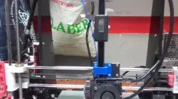 Caliper mount for bed leveling Anet A8+filament guide