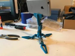 camera/phone adjustable tripod stand