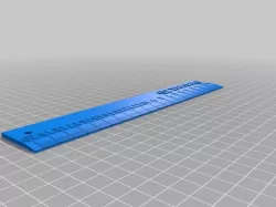 Clement 3D ruler