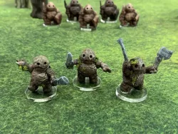 Clod Soldiers with modular hand Weapons (28mm/32mm scale)