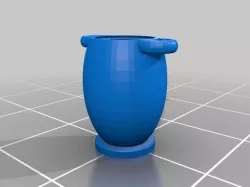 Collection of Vases and Urns for Tabletop Gaming (Warhammer, Dungeons and Dragons)