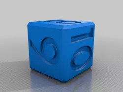 Commander Tax 6 sided die