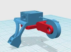 CR-10(S) filament guide adaption