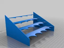 Customizable Paint Bottle Rack