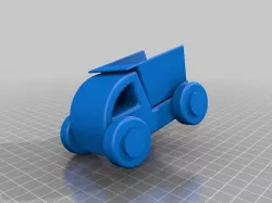 Dump Truck Toy With Moving Parts