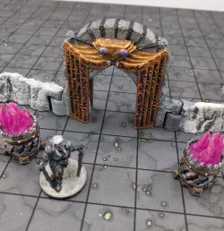 DungeonSticks: Caverns - Spider Archway