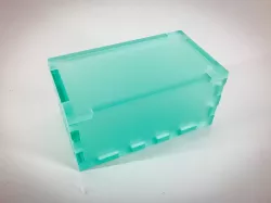 Elegant finger box with lid