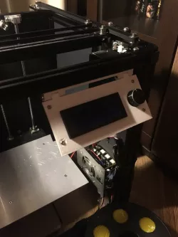 Ender-4 adjustable LCD holder