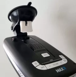 Escort Max II radar detector suction cup / mount lever