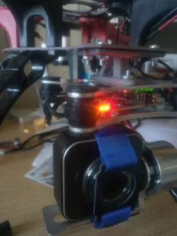 F450 2-axis gimbal mount